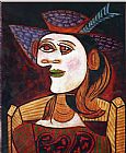 Femme assise au chapeau Dora Maar by Pablo Picasso
